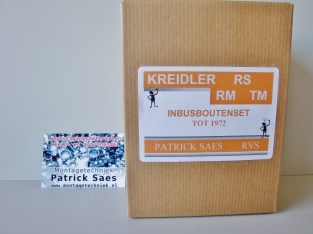 Edelstahl  innensechskant schraubensatz Kreidler rs / rm / tm bis 1972